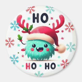 Imán Monstruo monstruo de Navidades esponjosos