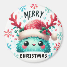 Monstruo monstruo de Navidades esponjosos