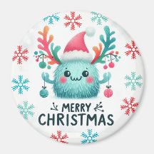 Monstruo monstruo de Navidades esponjosos