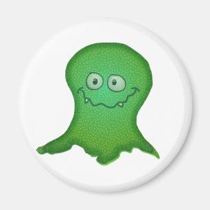 Imán Monstruo verde
