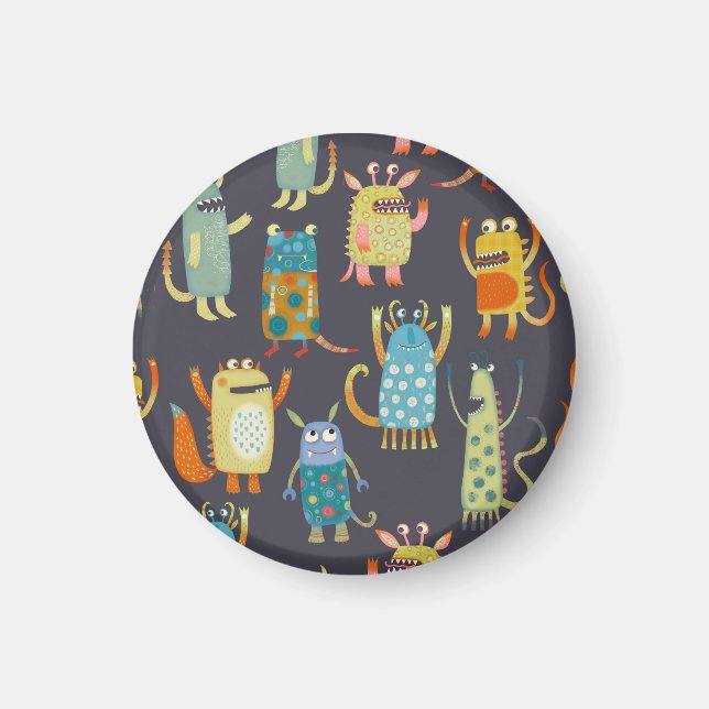 Imán Monstruos de Cute (Frente)