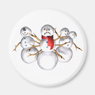 Imán Monstruos de la nieve