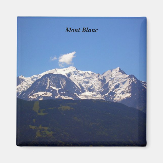 Imán Mont Blanc - (Frente)