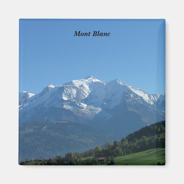 Imán Mont Blanc - (Frente)