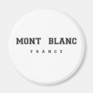 Imán Mont Blanc Francia