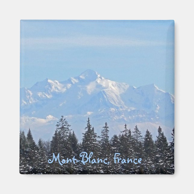 Imán Mont-Blanc, Francia (Frente)