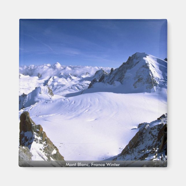 Imán Mont Blanc, Francia Winter (Frente)