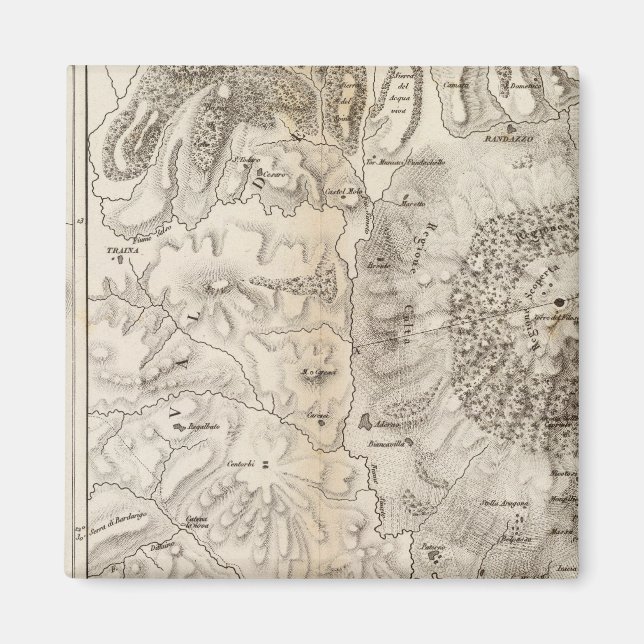 Imán Mont Gibel, Etna (Frente)