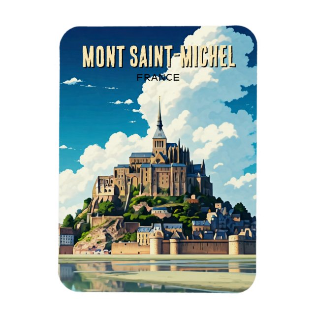 Imán Mont Saint-Michel (Vertical)