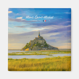 Imán Mont-Saint-Michel, Francia - Abadía Medieval