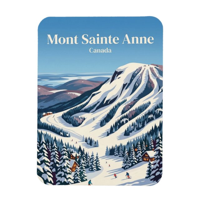 Imán Mont Sainte Anne Canadá (Vertical)