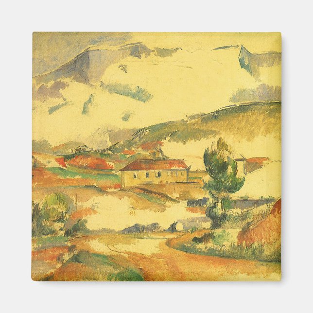 Imán Mont Sainte Victoire de Paul Cezanne, Arte de époc (Frente)