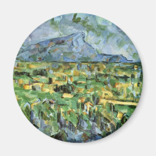 Imán Mont Sainte-Victoire de Paul Cézanne (la mejor