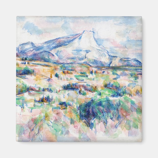Imán Mont Sainte-Victoire, Paul Cezanne (Frente)