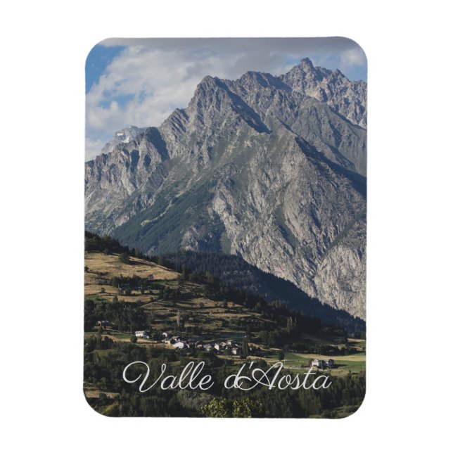 Imán Mont Velan, desde Buthier, Valle de Aosta, Italia  (Vertical)