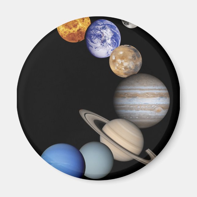 Imán Montaje del sistema solar (Frente)