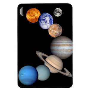 Imán Montaje del Sistema Solar Fotos de planetas JPL