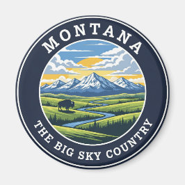Imán Montana Big Sky Country