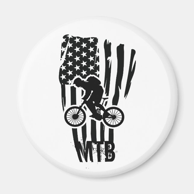 Imán Montaña bike mtb rider (Frente)