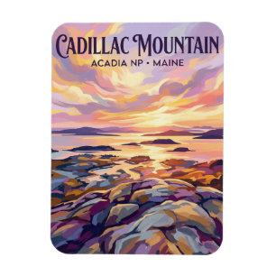Imán Montaña Cadillac, Parque Nacional Acadia EE. UU.