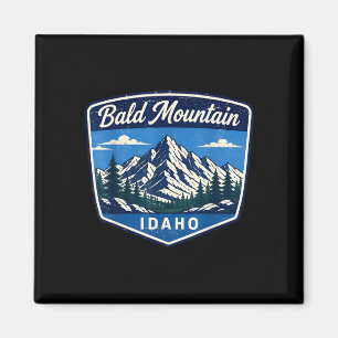 Imán Montaña calva idaho montaña senderismo al aire lib