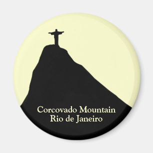 Imán montaña Corcovado. Río de Janeiro