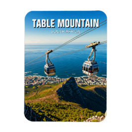 Imán Montaña de la Mesa Teleférico Ariel Sudáfrica
