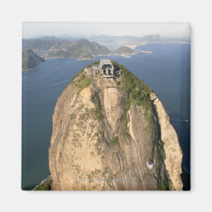 Imán Montaña de Sugarloaf, Río de Janeiro, el Brasil