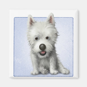 Imán Montaña del oeste Terrier