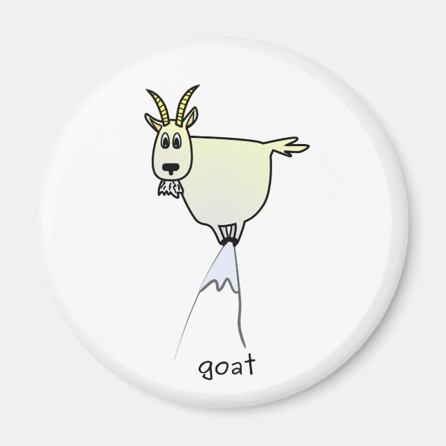 Imán Montaña Goat Magnet (Frente)