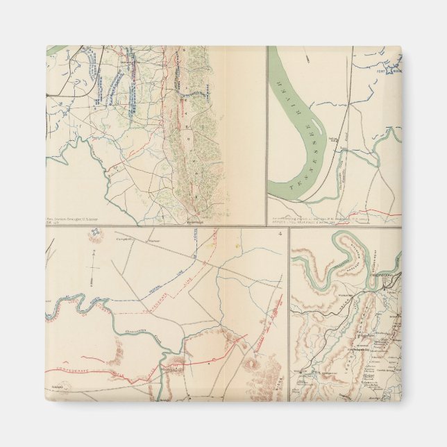 Imán Montaña Lookout, Tennessee (Frente)