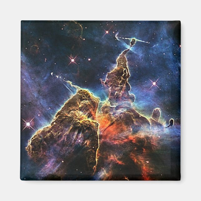 Imán Montaña mística en la NASA espacial (Frente)