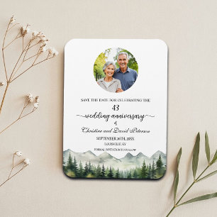 Imán Montaña Pine 43 Aniversario de Bodas Salven la fec
