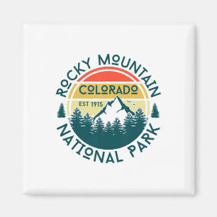 Imán Montaña rocosa Colorado Naturaleza Senderismo Al a