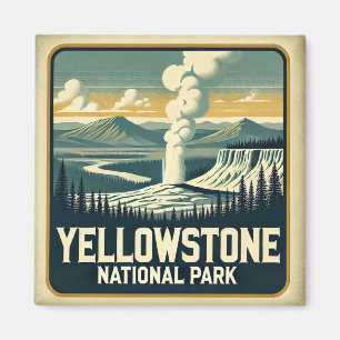Imán Montaña rusa del Parque Nacional Yellowstone
