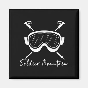 Imán montaña soldier idaho esquí gafas de esquí vacacio