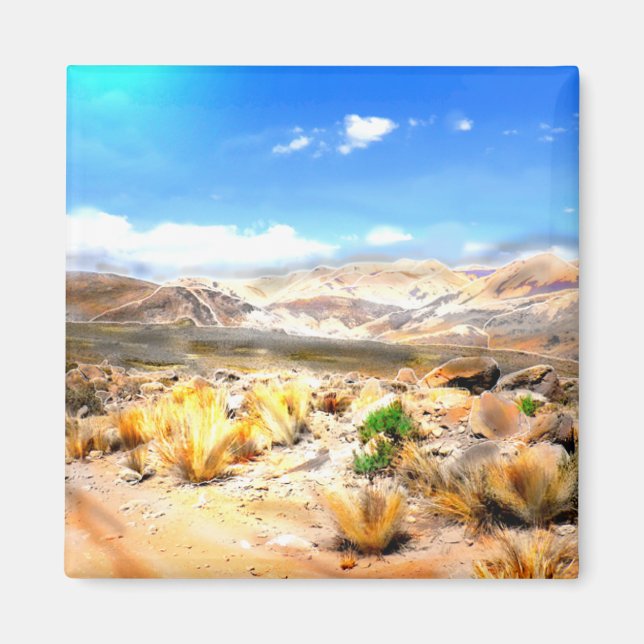 Imán Montañas Andes Perú #3 (Frente)