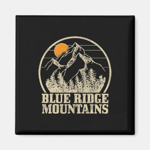 Imán Montañas Blue Ridge Vintage Montañas Usa América