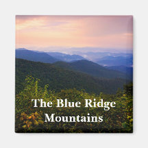Montañas Blue Ridge Vista panorámica para los aman