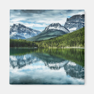 Imán Montañas Canadian Rockies, Alberta Canadá