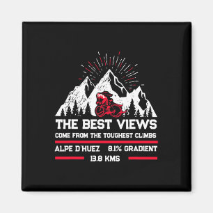 Imán Montañas ciclistas de Alpe D'huez 