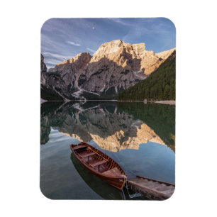 Imán Montañas de la dolomía el   Pragser Wildsee el  