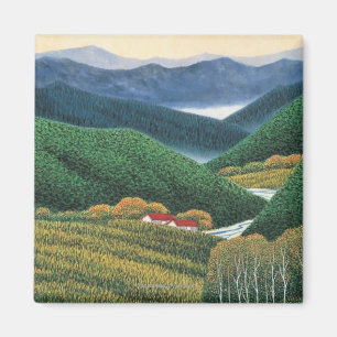Imán Montañas de la primavera