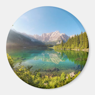 Imán Montañas de Lago di   Fusine Juliaschen