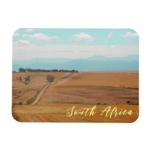 Imán Montañas de los campos de Swartland vistas ZA de S