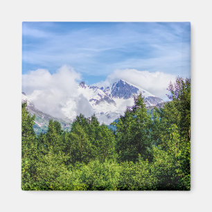 Imán Montañas de Nieve de los fiordos de Kenai