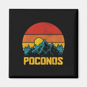 Imán Montañas de Pocono Poconos Pennsylvania Senderismo