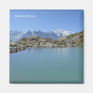 Imán Montañas del francés de Blanc Chamonix de la lac