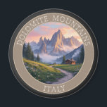 Imán Montañas Dolomitas Italia<br><div class="desc">Las montañas Dolomitas de Italia son famosas por sus picos y espectaculares paisajes alpinos,  así como por las oportunidades de esquí y senderismo de primera.</div>