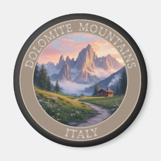 Imán Montañas Dolomitas Italia
